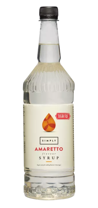 Simply Sugar Free Amaretto Syrup - 1 Litre